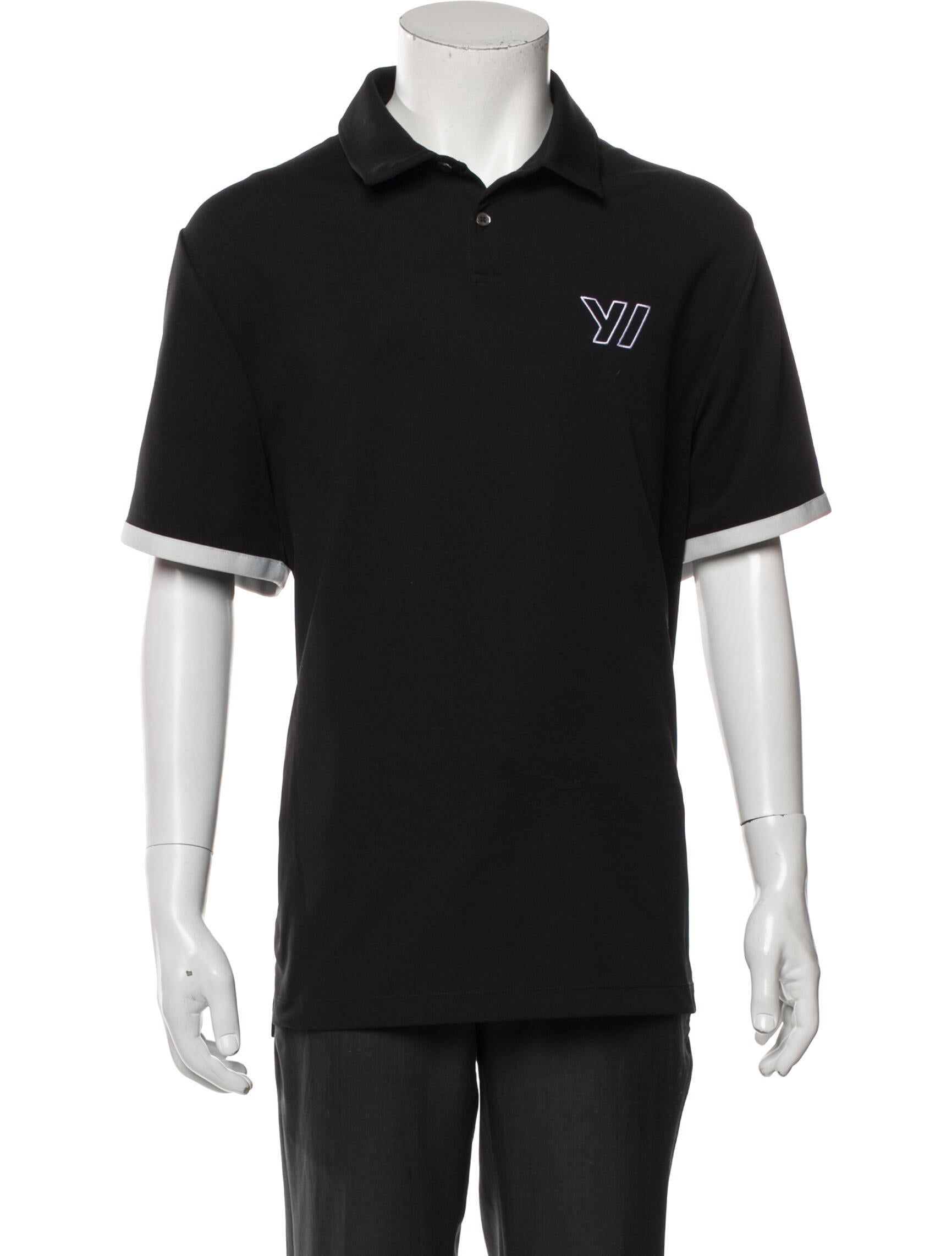 Y/OSEMITE by James Perse Striped Collar Polo Shirt