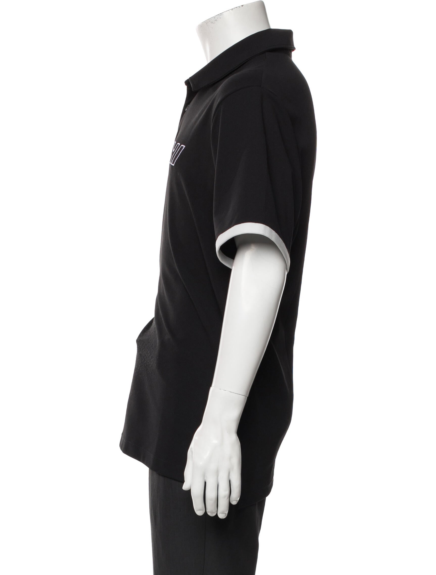 Y/OSEMITE by James Perse Striped Collar Polo Shirt