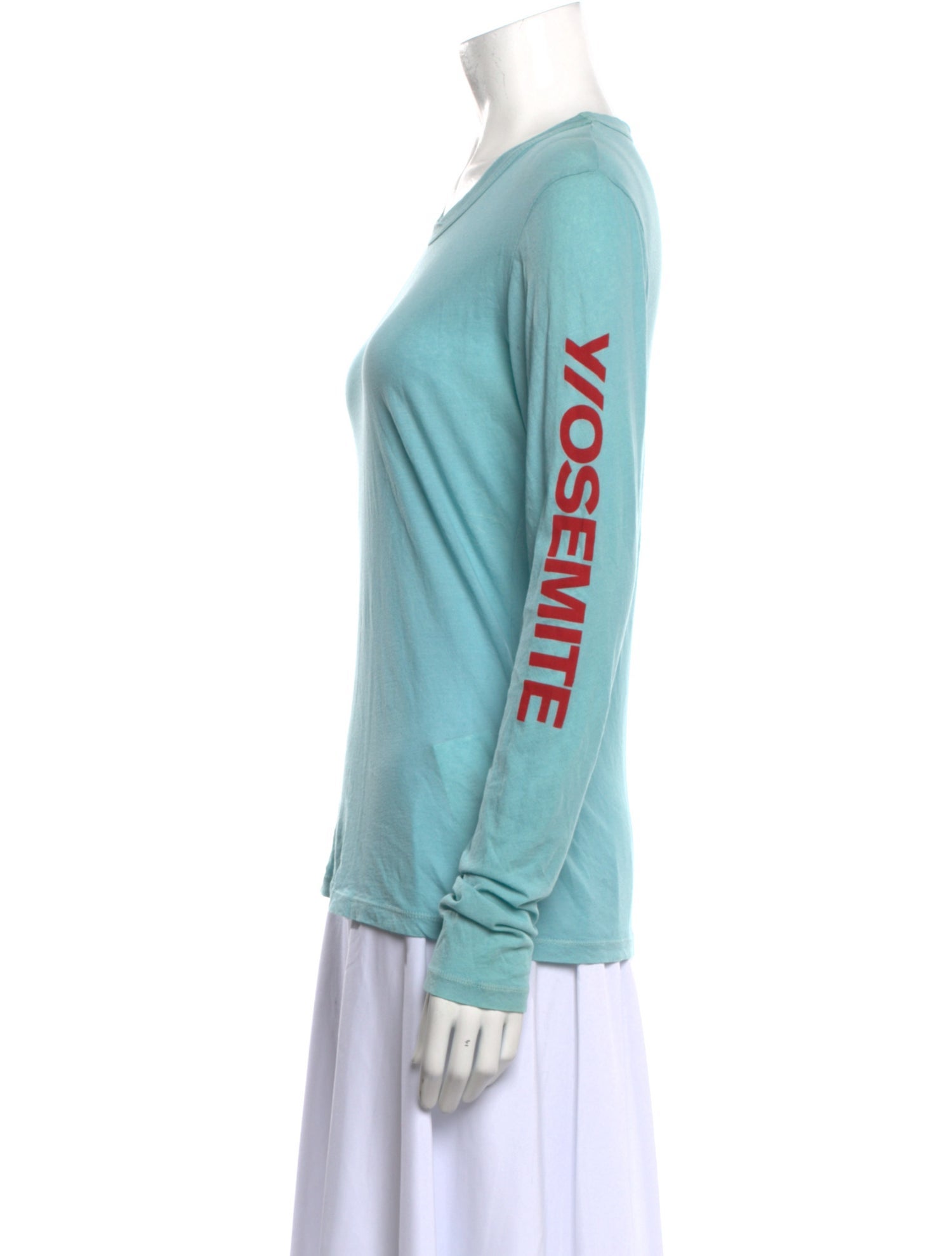 Y/OSEMITE by James Perse Scoop Neck Long Sleeve Tunic