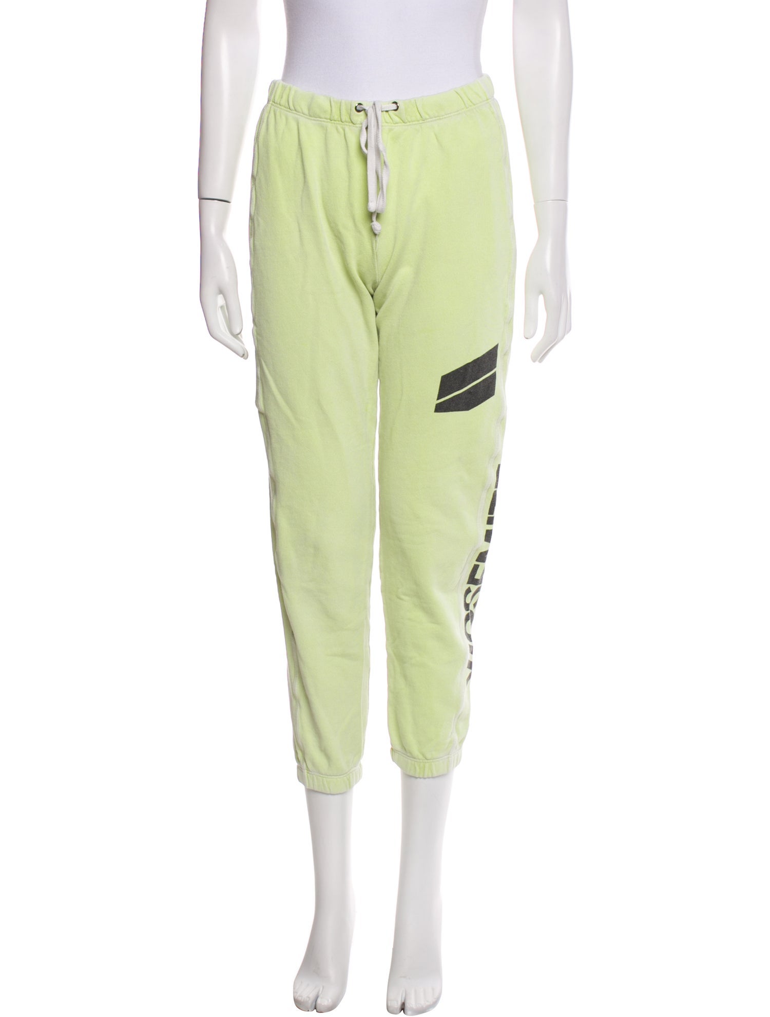 Y/OSEMITE by James Perse Graphic Print Ruffle Embellishment Sweatpants