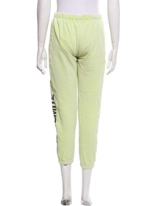 Y/OSEMITE by James Perse Graphic Print Ruffle Embellishment Sweatpants