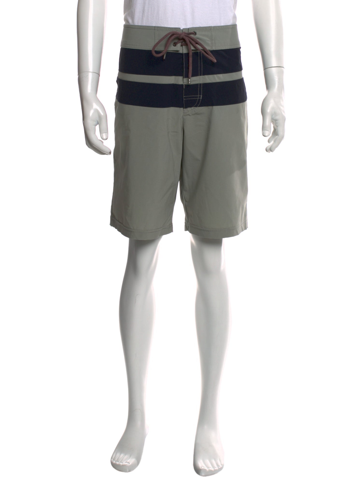 Y/OSEMITE by James Perse Striped Athletic Shorts