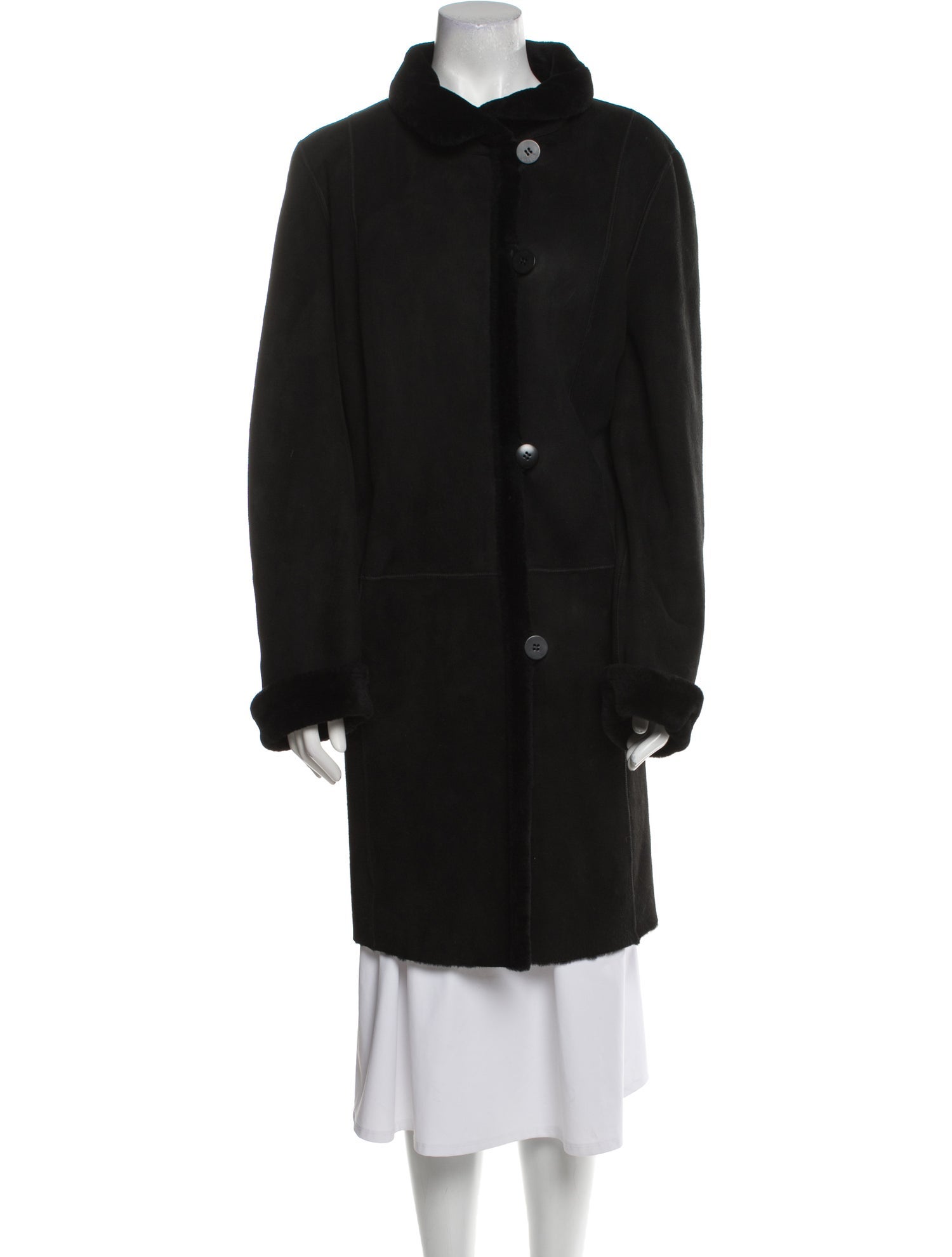 York Furrier Wool Coat