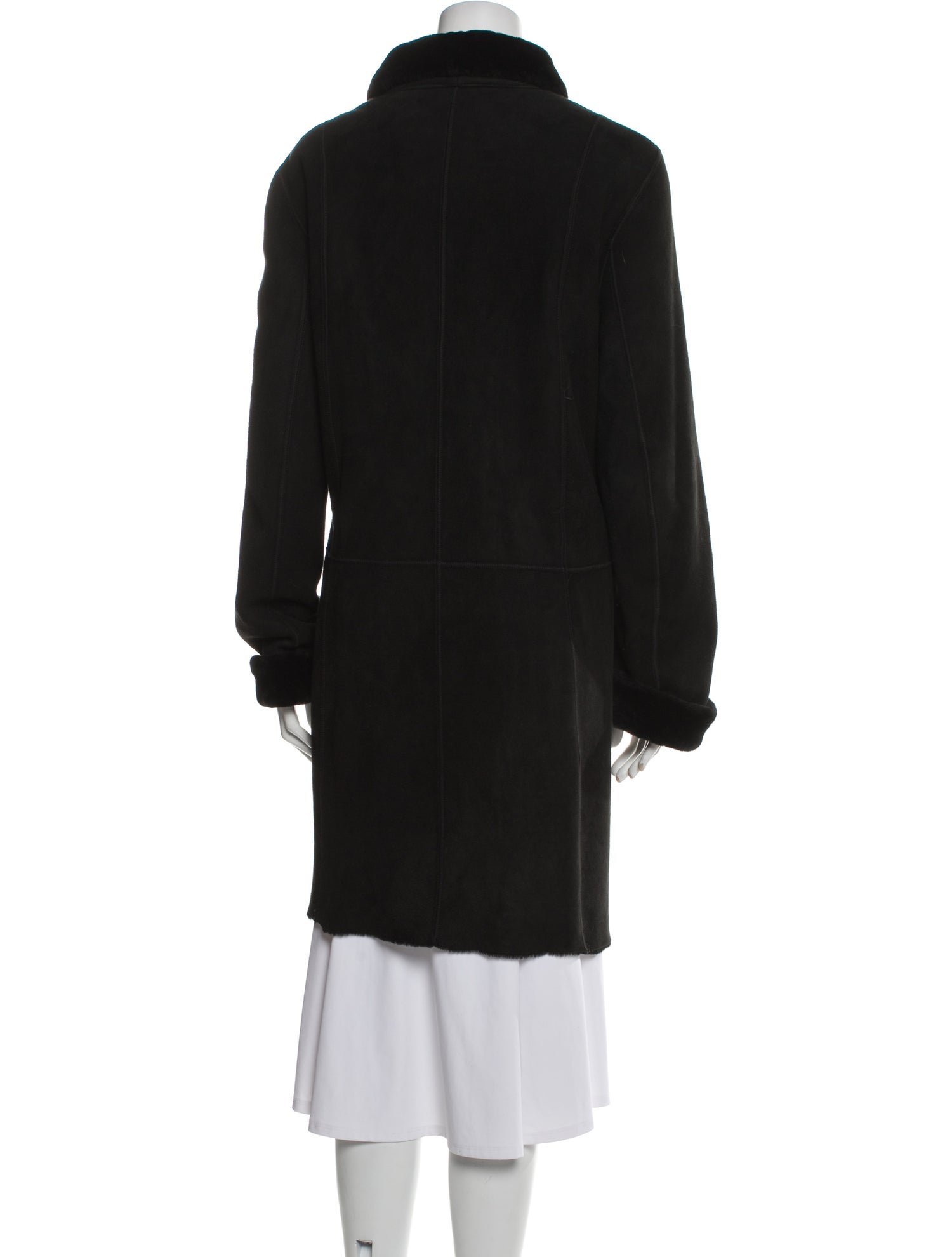 York Furrier Wool Coat