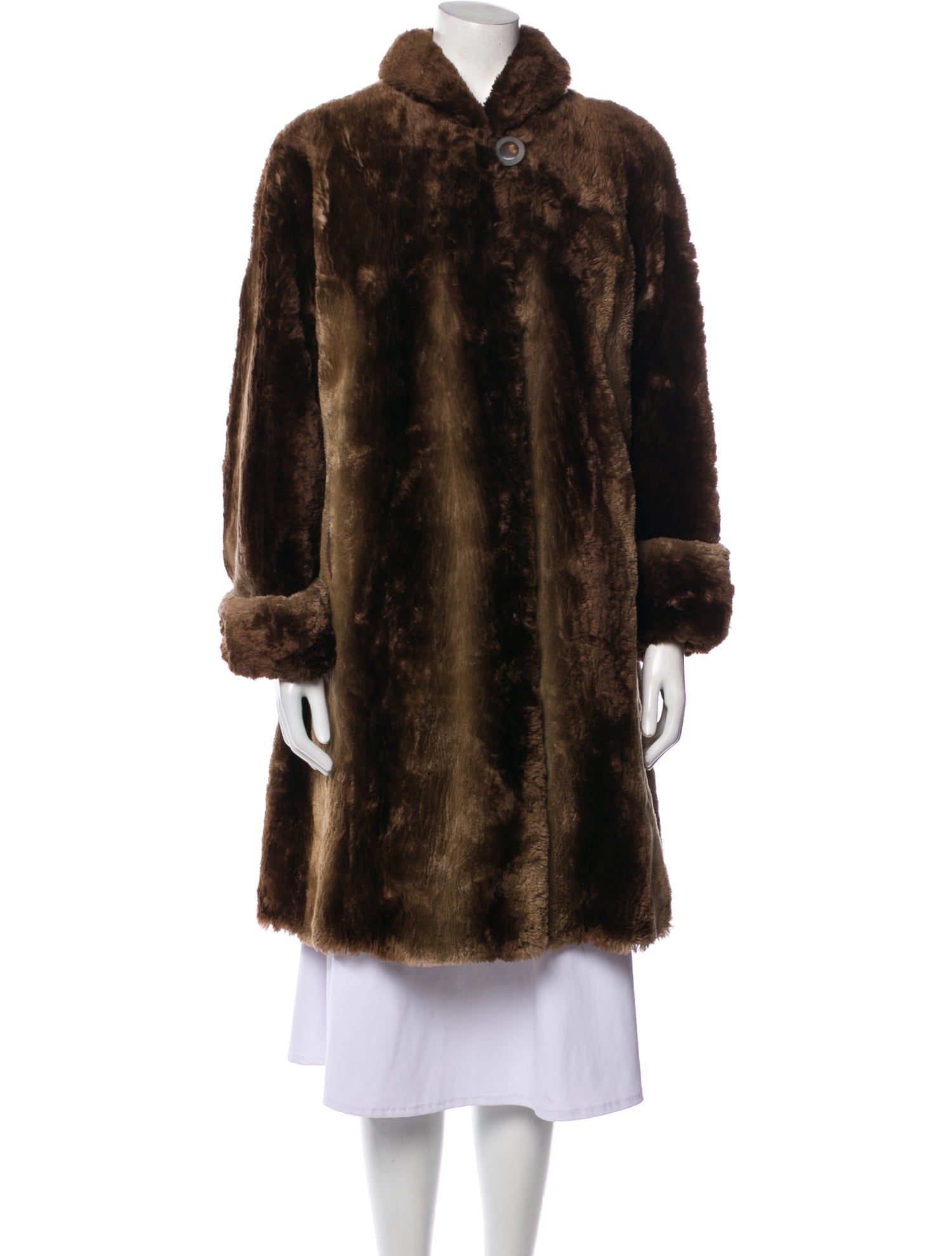 York Furrier Faux Fur Coat
