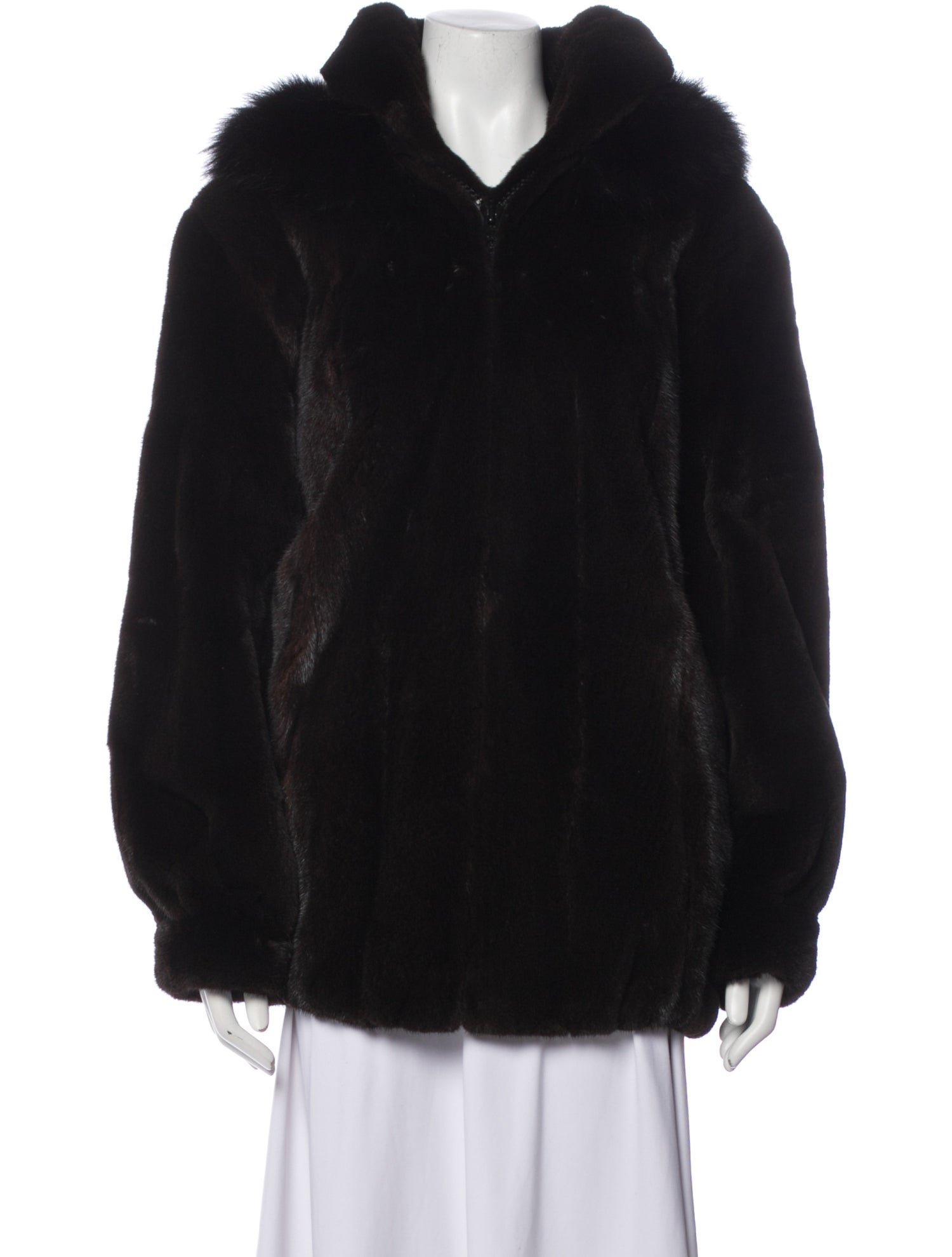 York Furrier Faux Fur Jacket