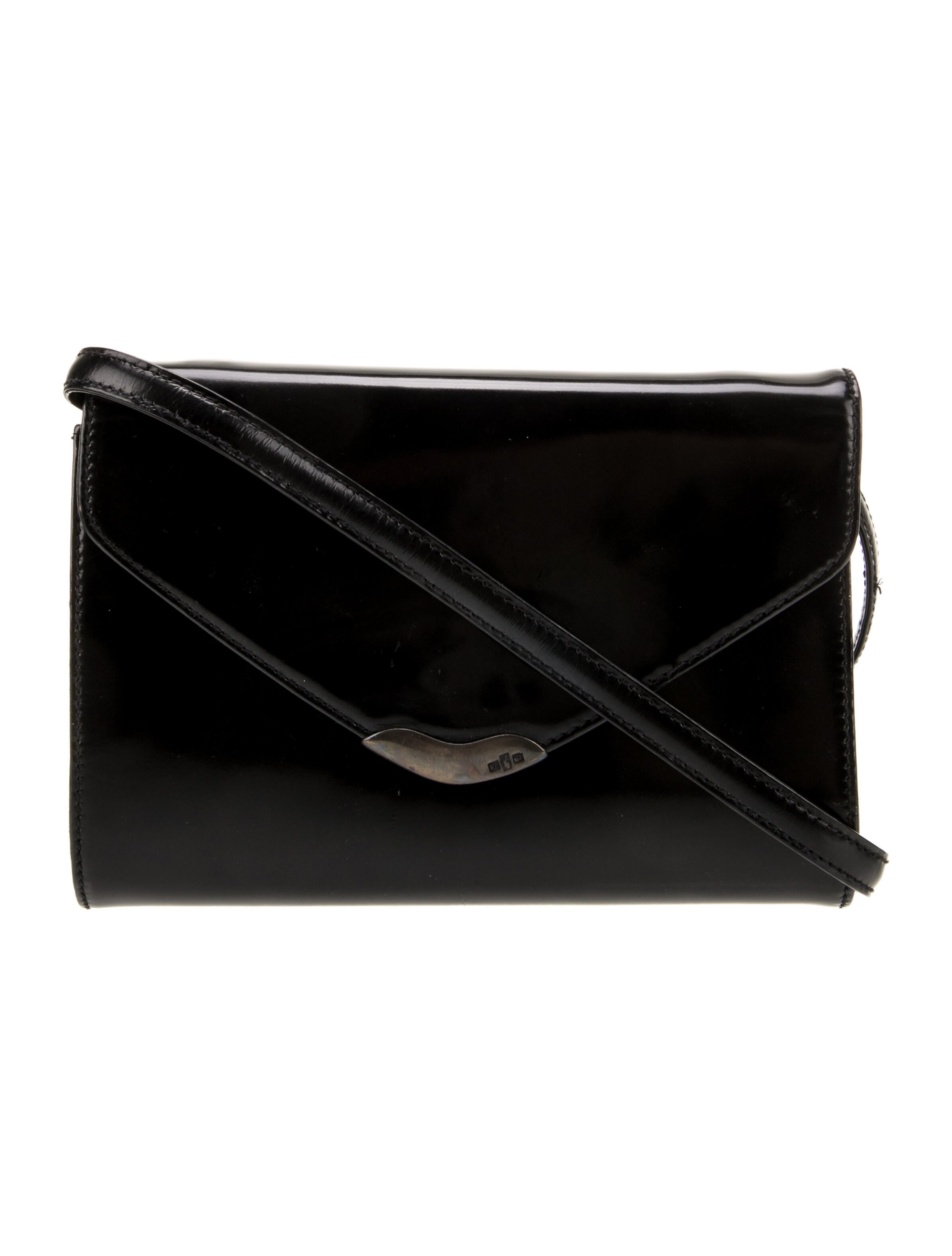 Ralph Lauren Leather Crossbody Bag Black Crossbody Bags, Handbags WYG107589 The RealReal