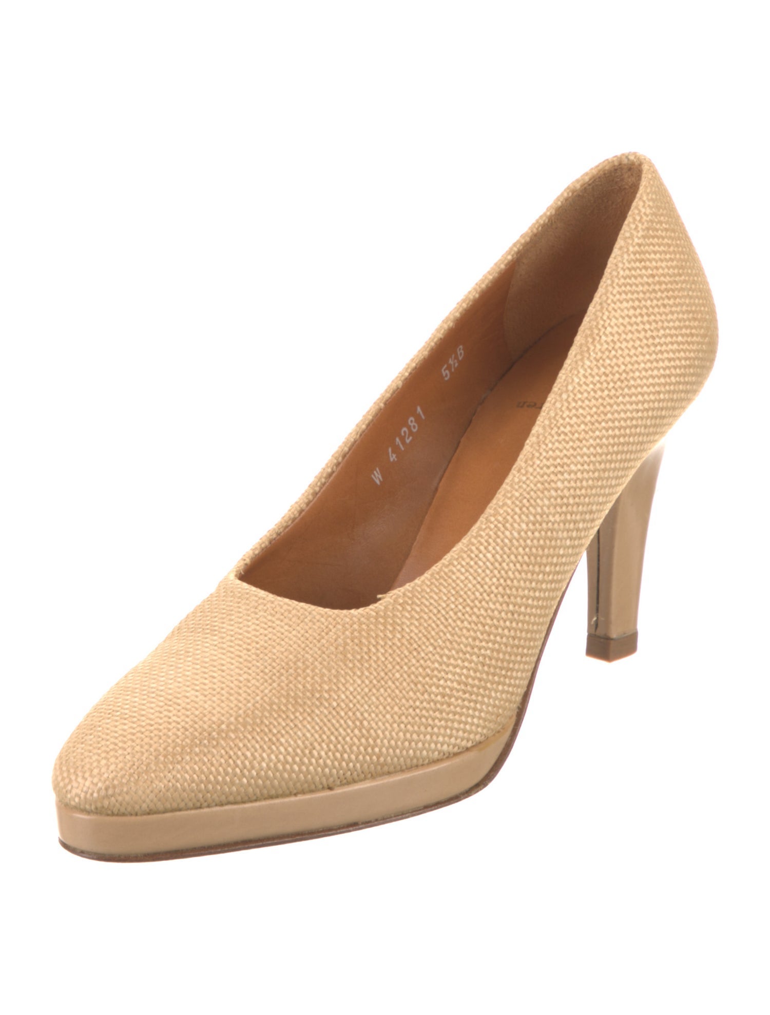 Ralph Lauren Raffia Pumps