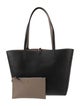 Lauren Ralph Lauren Gold-Tone Leather Tote