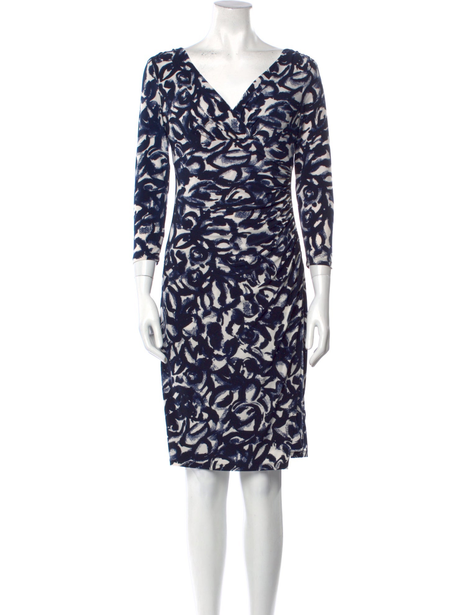 Ralph Lauren Printed Knee-Length Dress