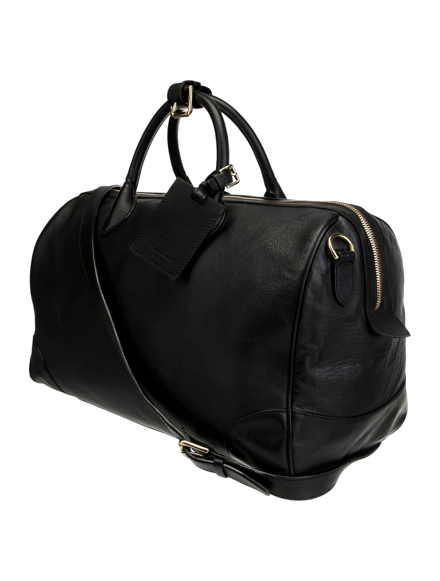 Ralph Lauren Leather Weekender Bag