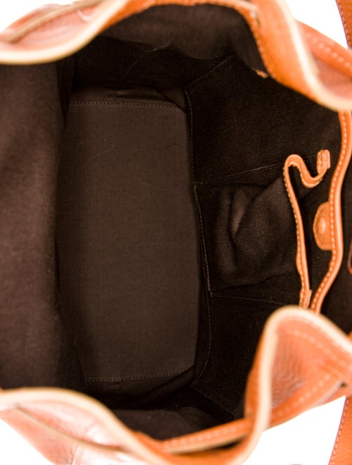 Ralph Lauren Solid Leather Bucket Bag