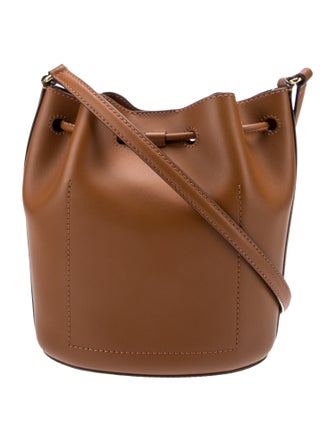 Lauren Ralph Lauren Leather Bucket Bag