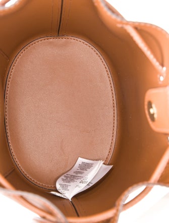 Lauren Ralph Lauren Leather Bucket Bag