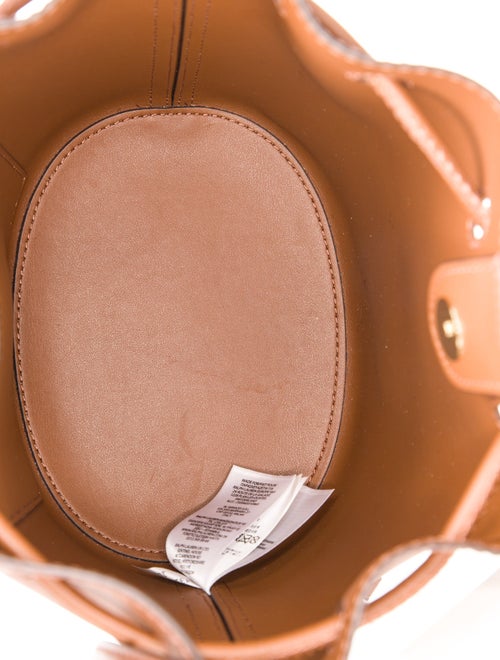 Lauren Ralph Lauren Leather Bucket Bag
