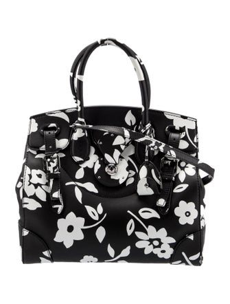Ralph Lauren Leather Top Handle Bag