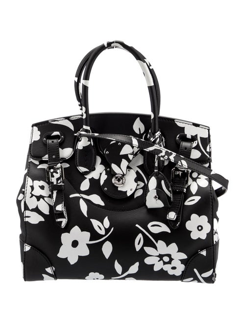 Ralph Lauren Leather Top Handle Bag