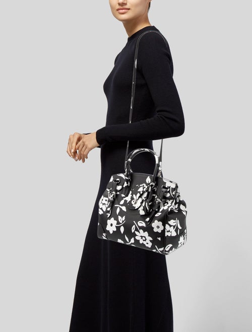 Ralph Lauren Leather Top Handle Bag