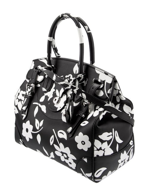 Ralph Lauren Leather Top Handle Bag