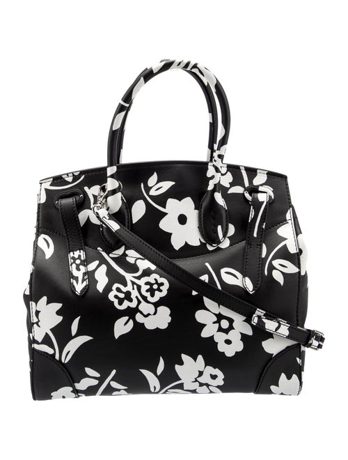 Ralph Lauren Leather Top Handle Bag