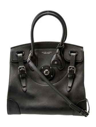 Ralph Lauren Leather Top Handle Bag