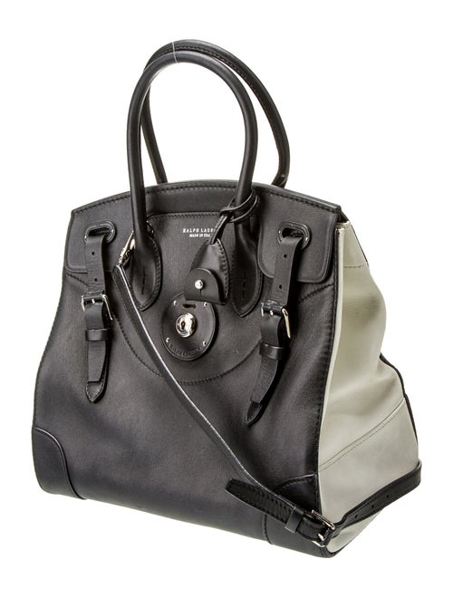Ralph Lauren Leather Top Handle Bag