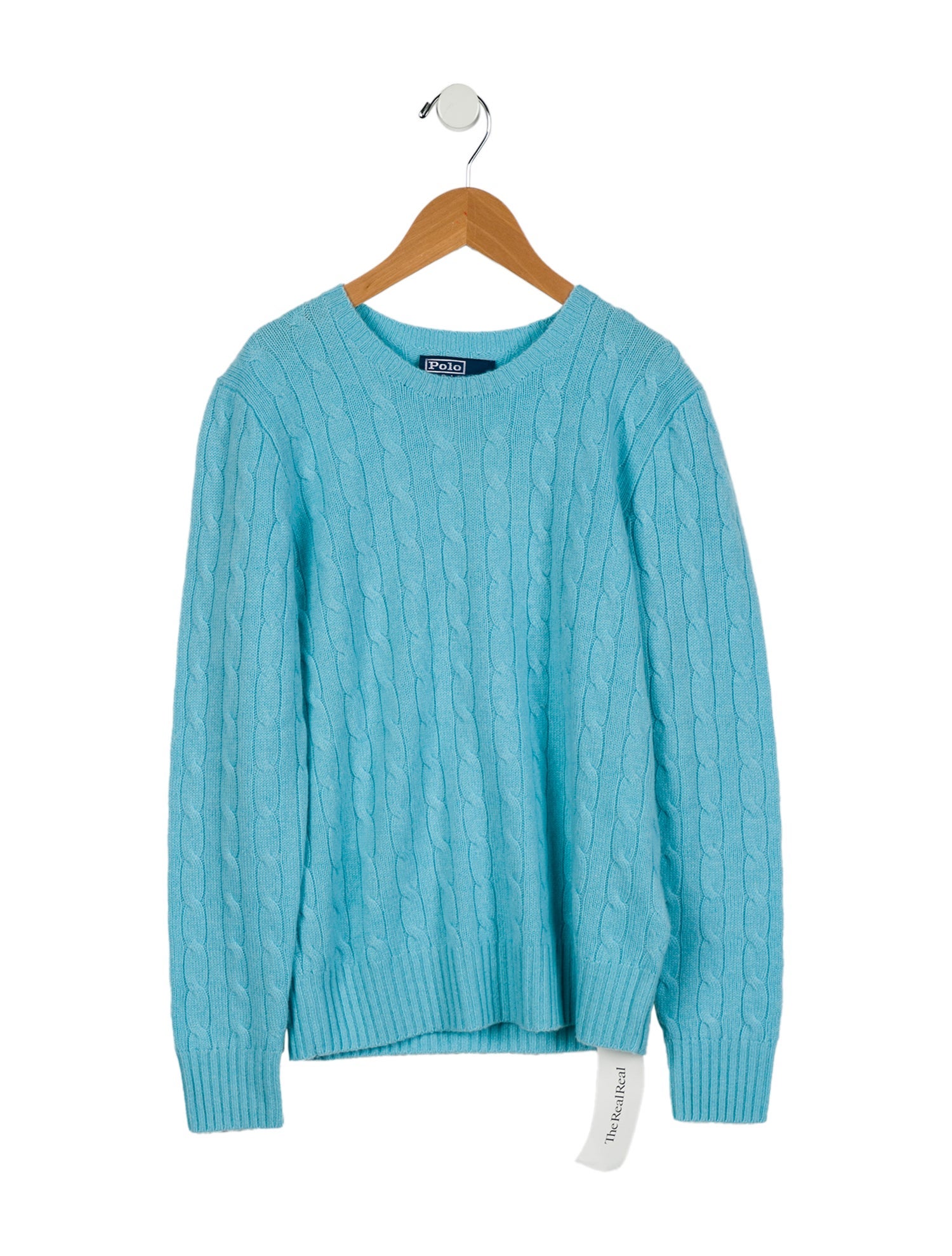 Ralph Lauren Cashmere Kid's Scoop Neck Sweater