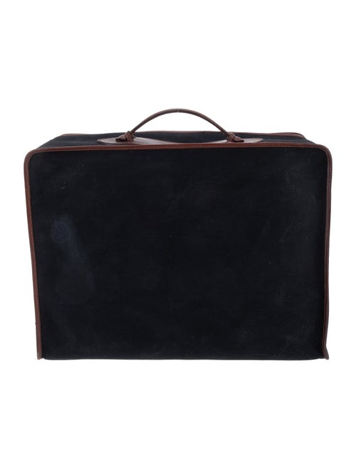 Ralph Lauren Leather Trim Canvas Trunks