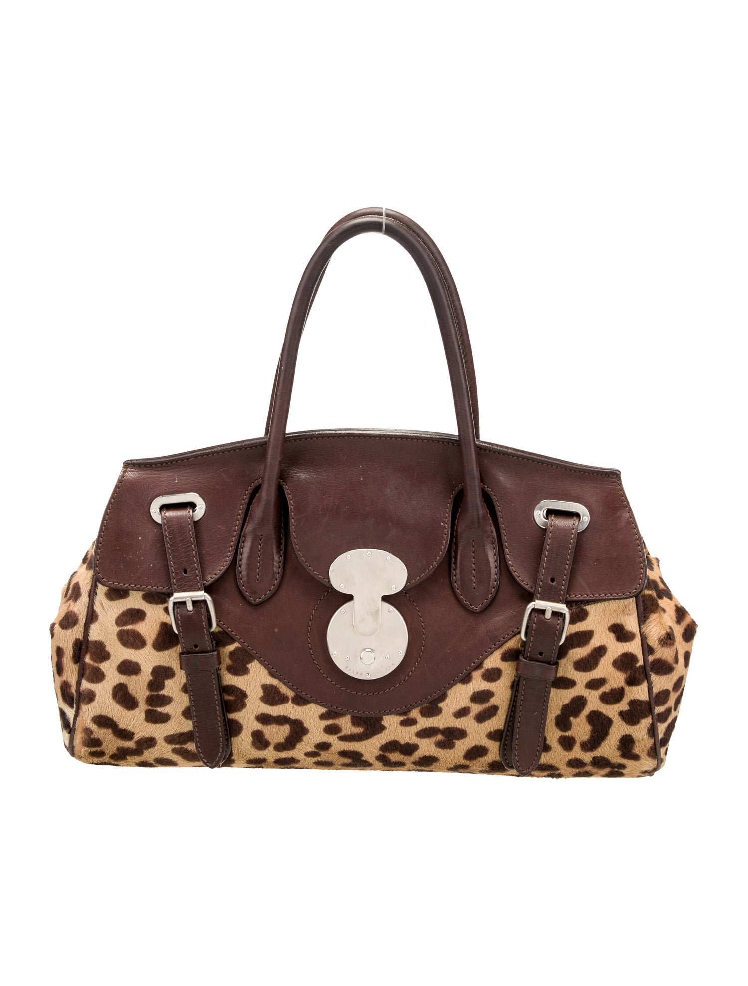 Ralph Lauren Ponyhair Top Handle Bag