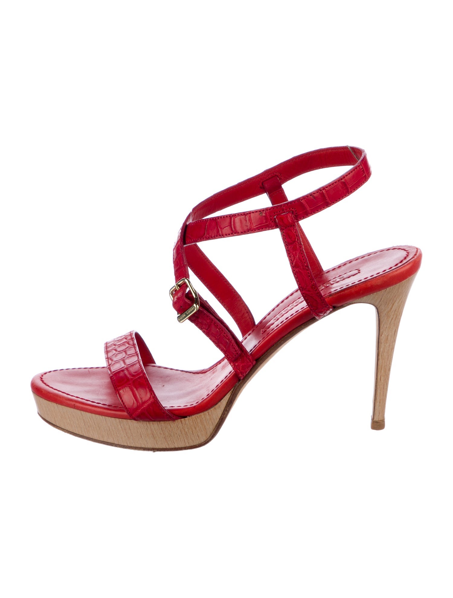 Ralph Lauren Alligator Sandals