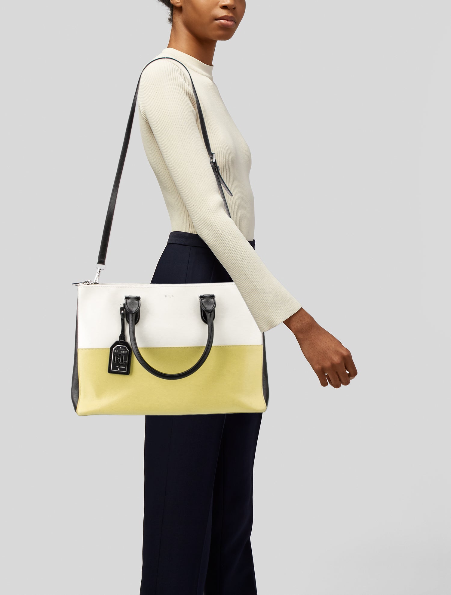 Lauren Ralph Lauren Leather Crossbody Bag