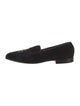Ralph Lauren Suede Graphic Print Loafers