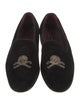 Ralph Lauren Suede Graphic Print Loafers