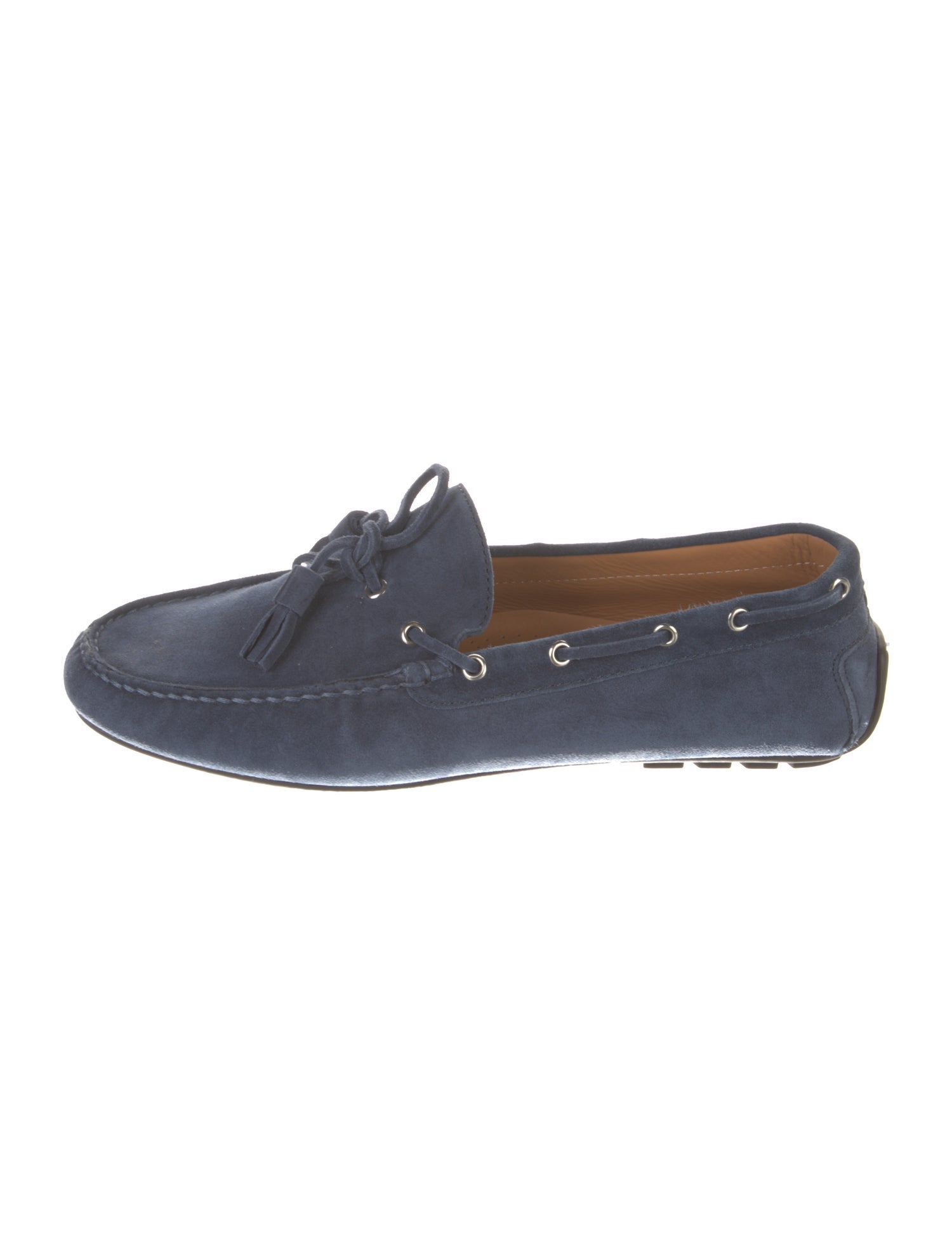 Ralph Lauren Suede Tassel Accents Loafers