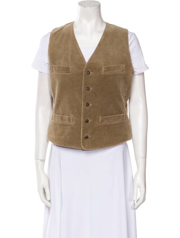 Ralph Lauren Jackets Plaid Print Vest M