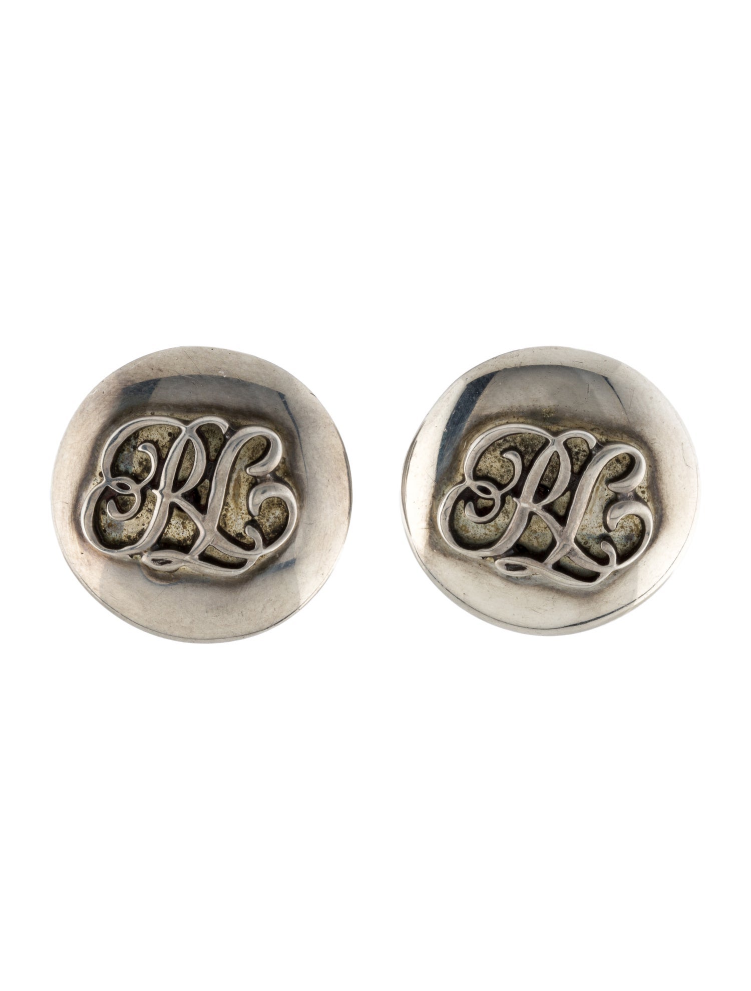 Ralph Lauren Initial Stud Earrings