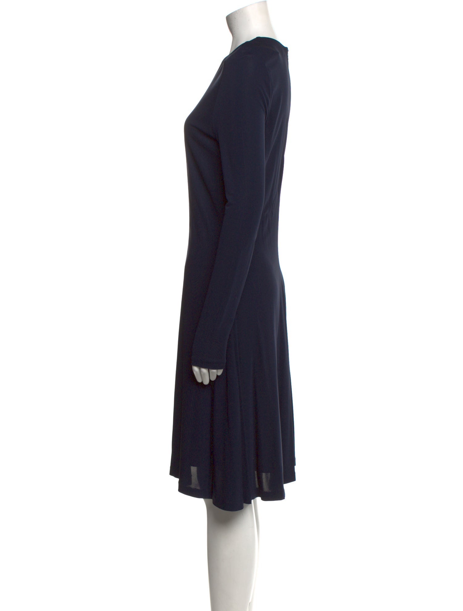 Ralph Lauren Crew Neck Knee-Length Dress