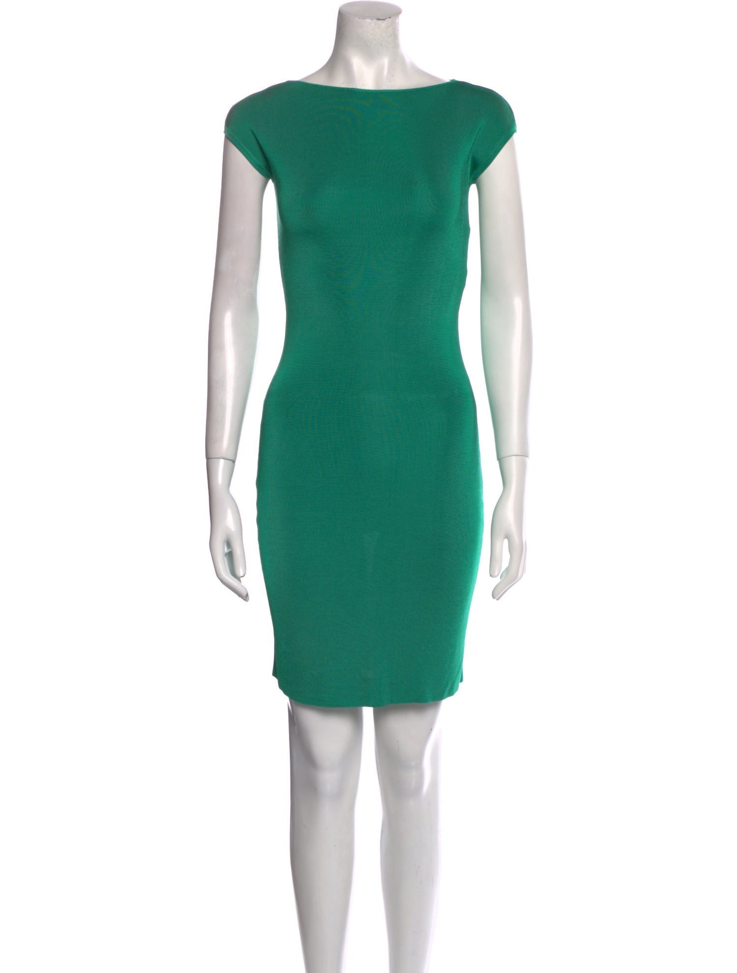 Ralph Lauren Bateau Neckline Mini Dress