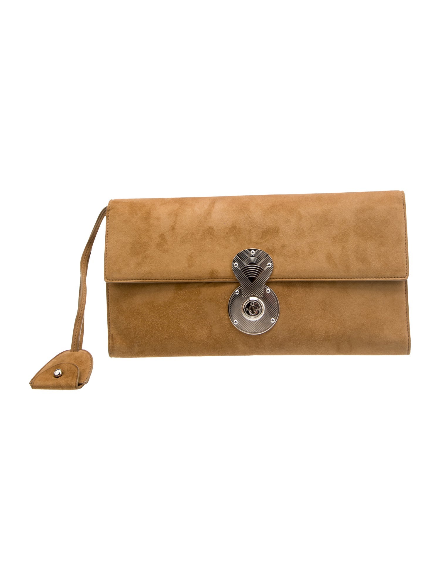 Ralph Lauren Suede Clutch