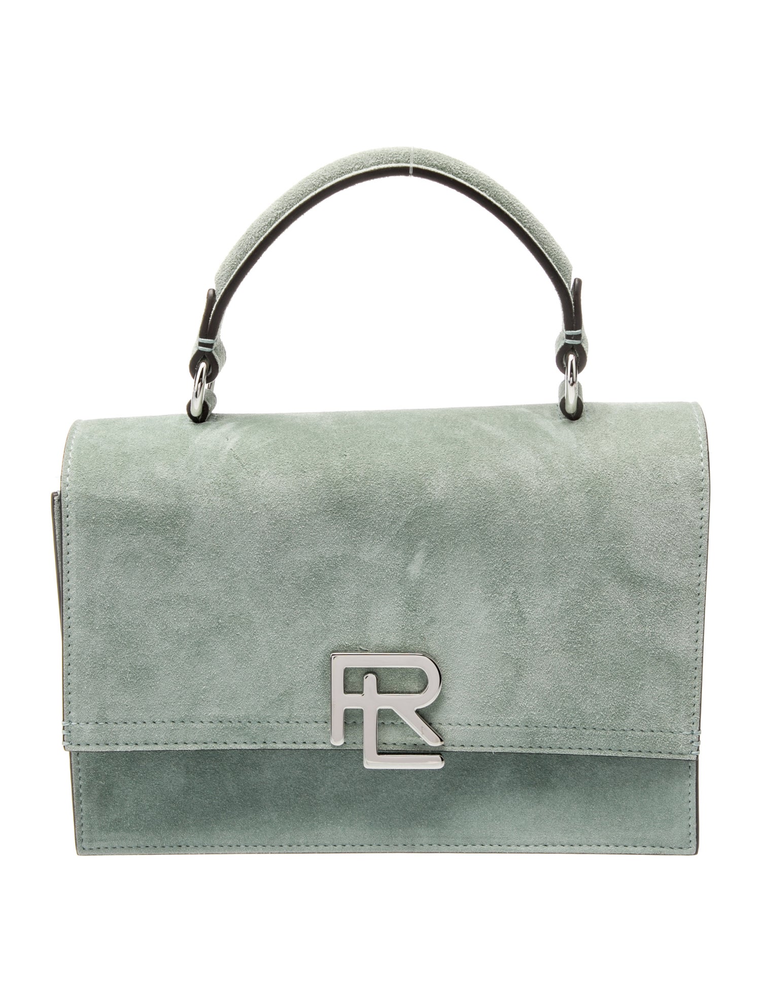 Ralph Lauren Suede Top Handle Bag