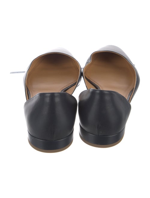 Ralph Lauren Leather D'Orsay Flats