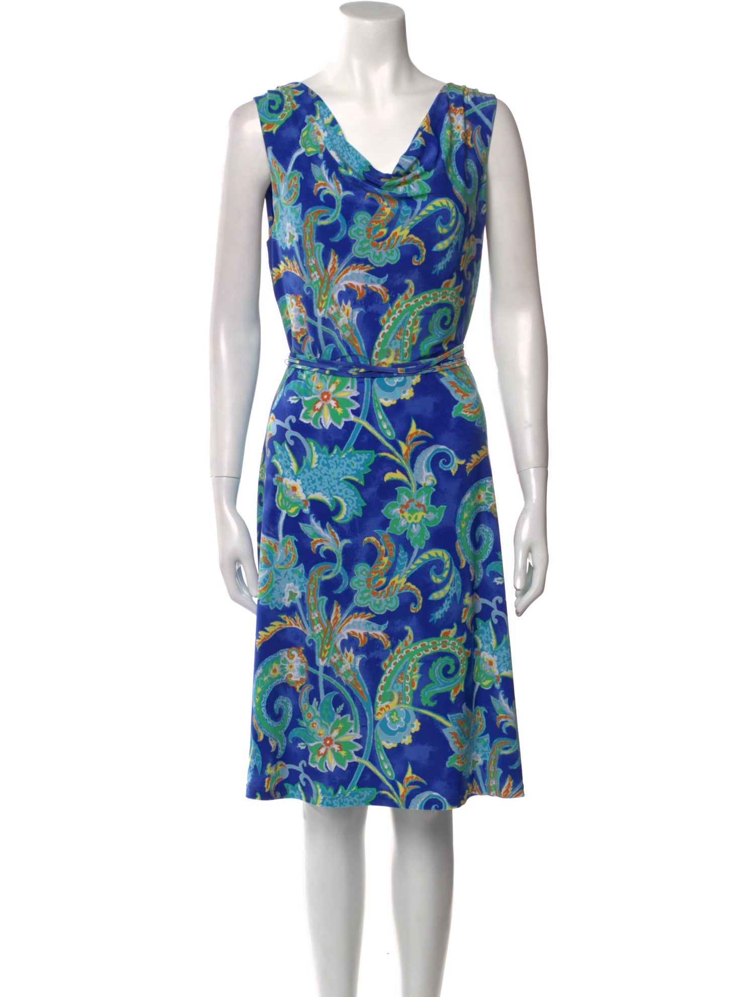 Ralph Lauren Printed Knee-Length Dress