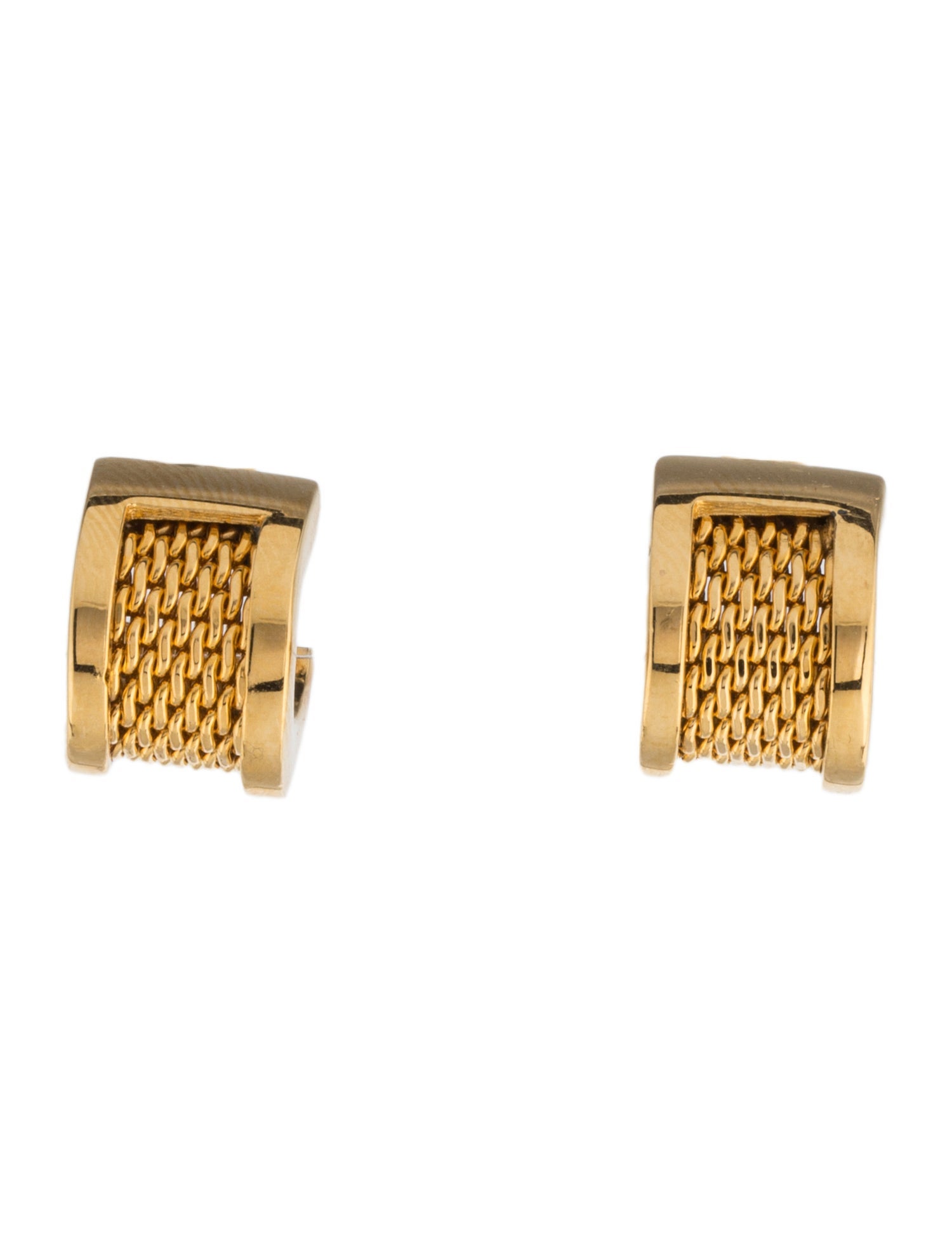 Ralph Lauren Chain Hoop Earrings