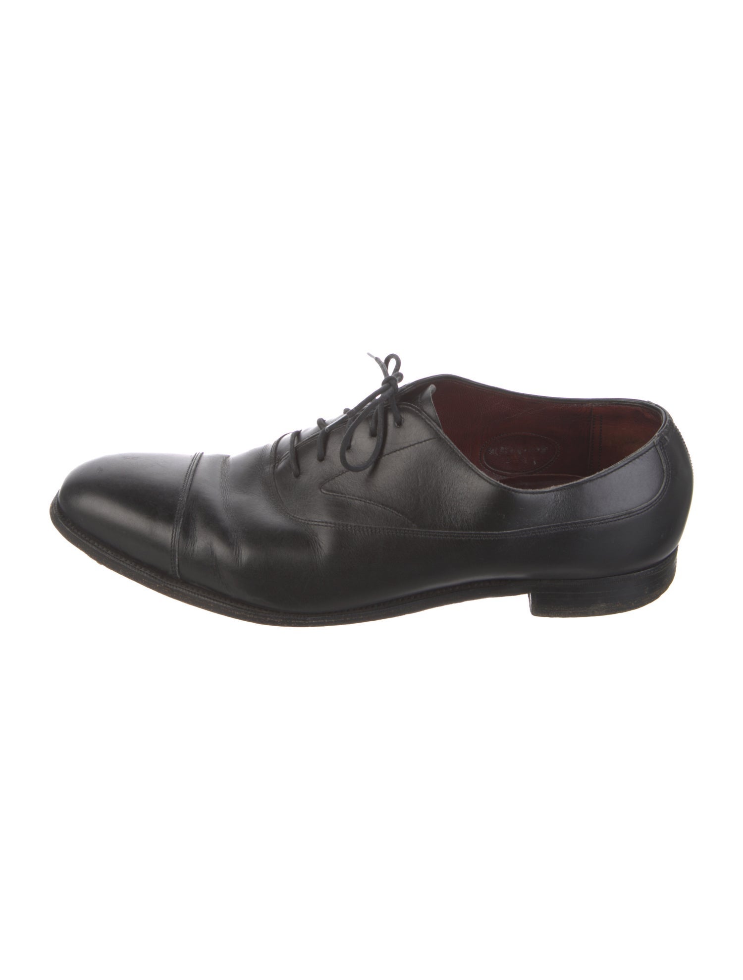 Ralph Lauren Leather Lasercut Accents Oxfords