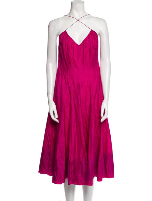 Ralph Lauren Halterneck Midi Length Dress