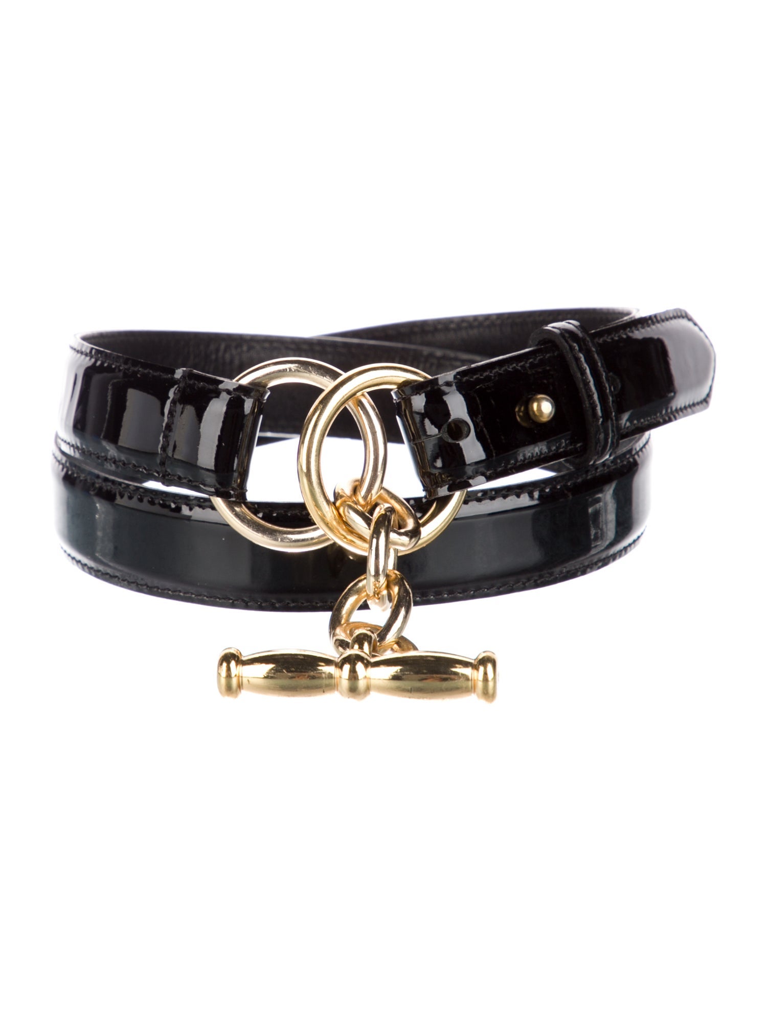 Ralph Lauren Patent Leather Belt Kit