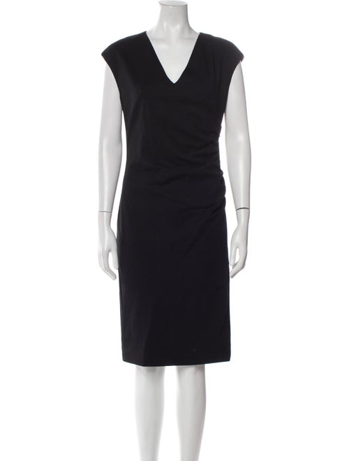 Ralph Lauren Wool Midi Length Dress