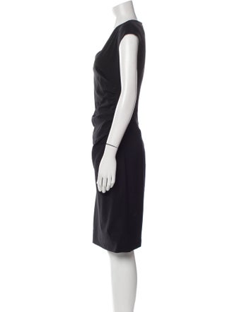 Ralph Lauren Wool Midi Length Dress