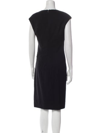 Ralph Lauren Wool Midi Length Dress