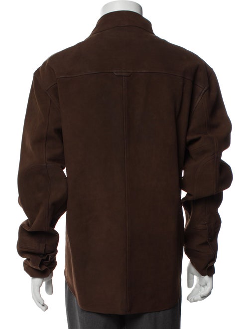 Ralph Lauren Lamb Leather Utility Jacket